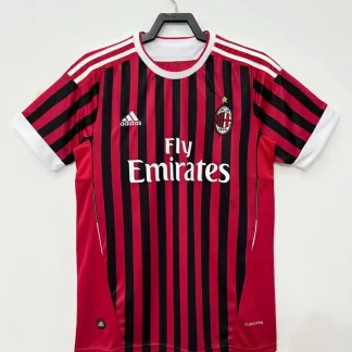 Camiseta Retro AC Milan Local 2011/2012 Calidad Tailandesa