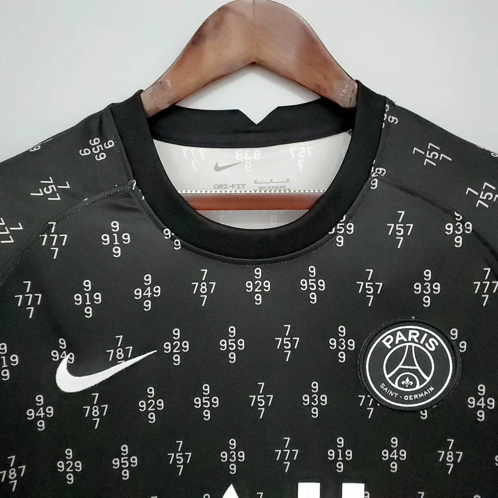 2021/2022 Psg Paris Saint-Germain Ropa de Entrenamiento Negro