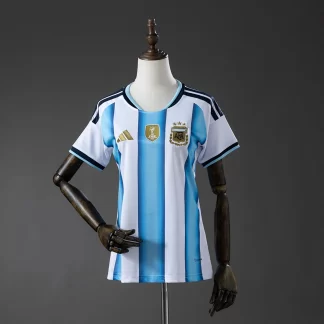 2026 Argentina Local Mujer Camiseta AAA Grado Fan