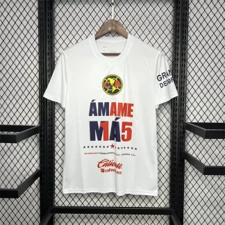 2024/2025 Edición Conmemorativa Blanca Campeones Club América Jersey Calidad Tailandesa