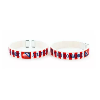 Pulsera de fútbol de aficionado del Atlético de Madrid