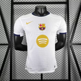 2025/2026 Versión Jugador Camiseta de Fútbol Barcelona Blanca Coldplay Calidad Tailandesa