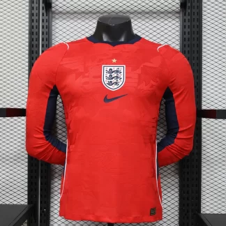 2026 Player Version Manga Larga Camiseta de Fútbol Visitante de Inglaterra AAA fan-grade