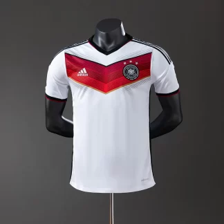 2014 Retro Alemania Local Camiseta de Fútbol Versión Jugador