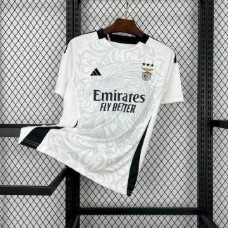 Camiseta de Fútbol Cuarta Visitante 2024/2025 del Benfica Calidad Tailandesa