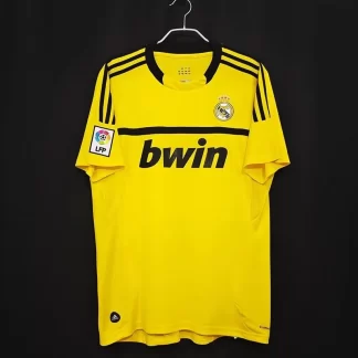 2011/2012 Retro Real Madrid Portero Camiseta de Fútbol Calidad Tailandesa