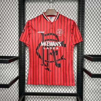 Camiseta de Fútbol Retro 1994/1995 del Rangers Visitante 1:1 Calidad Tailandesa