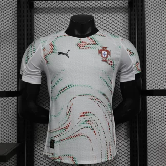 Versión Jugador Camiseta de Fútbol Visitante 2025 de Portugal AAA calidad fan