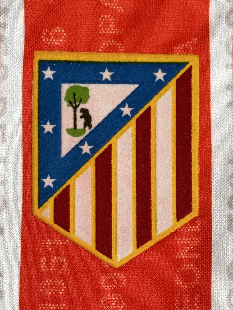 1995/1996 Retro Atletico Madrid Camiseta de Local Fútbol Calidad Tailandesa