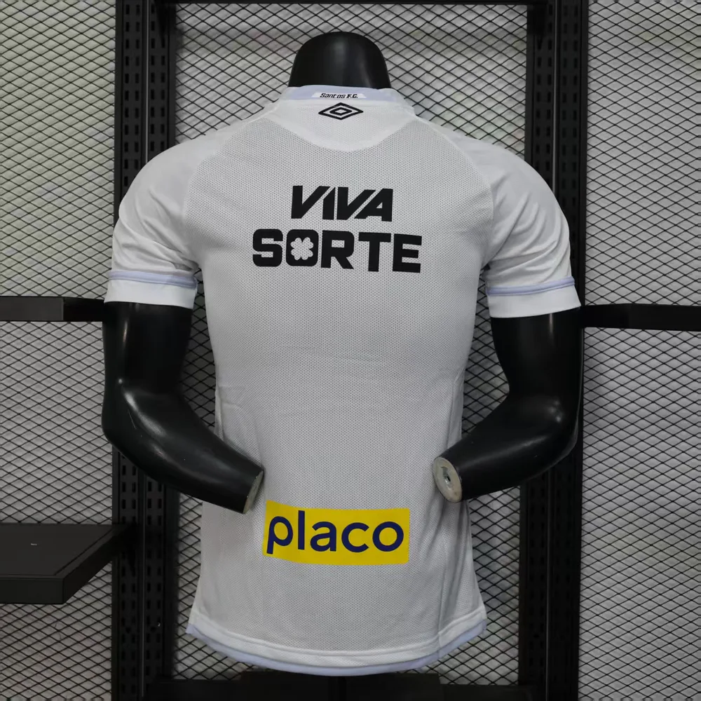 2025/2026 Versión Jugador Santos Camiseta de Fútbol Edición Especial Blanca Calidad Tailandesa