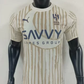 2025/2026 Versión Jugador Al-Hilal Saudi Suplente Camiseta de Fútbol Calidad Thai