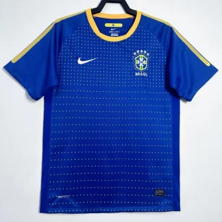 Camiseta Retro Brasil Visitante 2010 Calidad Tailandesa