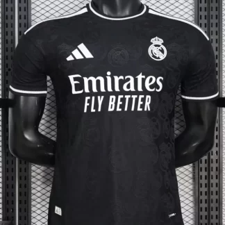 2026/2027 Versión Jugador Real Madrid Edición Especial Negra Camiseta de Fútbol 1:1 Calidad Tailandesa