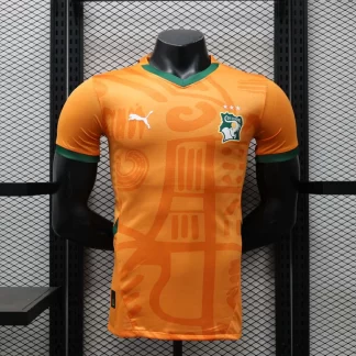 Camiseta de fútbol local jugador Costa de Marfil 2024 AAA calidad fan