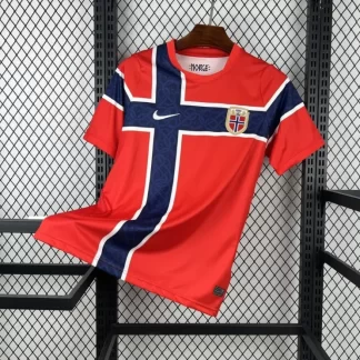 2026 Camiseta de Fútbol de la Selección de Noruega Local AAA Grado Fan