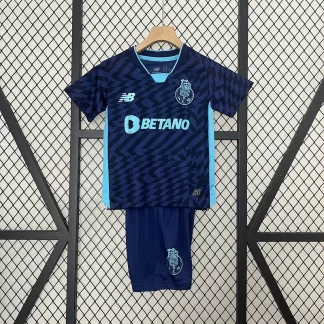 Camiseta de Fútbol Tercera Visitante Porto 2024/2025 Calidad Thai Talla Infantil