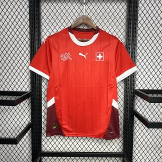 Camiseta Local Suiza 2024-2025 Calidad Tailandesa