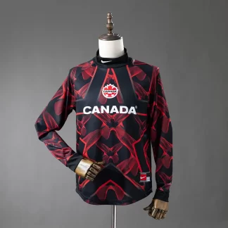 Camiseta de portero de Canadá 2026 de manga larga, grado fan AAA