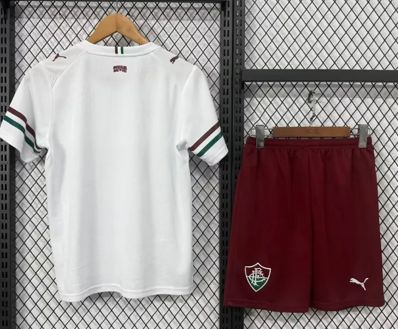 2026/2027 Fluminense Camiseta de Fútbol Visitante 1:1 Calidad Tailandesa Talla Infantil