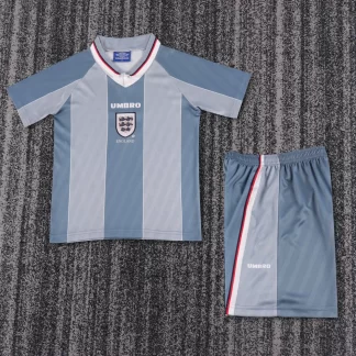 1996 Retro Camiseta Visitante Inglaterra Calidad Tailandesa Talla Infantil