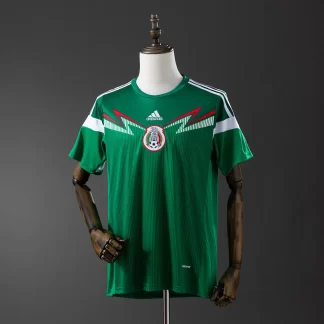 2014 Retro México Nacional Local Camiseta de Fútbol AAA calidad aficionado
