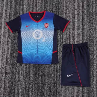 Camiseta de Fútbol Retro Visitante Arsenal 2002-2004 Calidad Tailandesa Talla Infantil