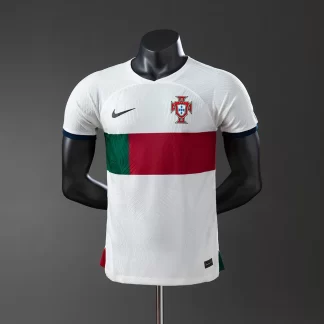 Versión de jugador de la camiseta visitante de Portugal 2022 AAA calidad fan