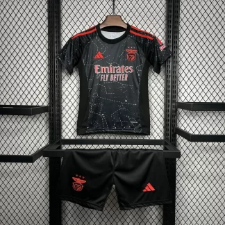 2024/2025 Camiseta Visitante Benfica Calidad Tailandesa Talla Infantil