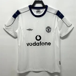 Camiseta de Fútbol Retro 1999/2001 Manchester United Visitante Calidad Tailandesa