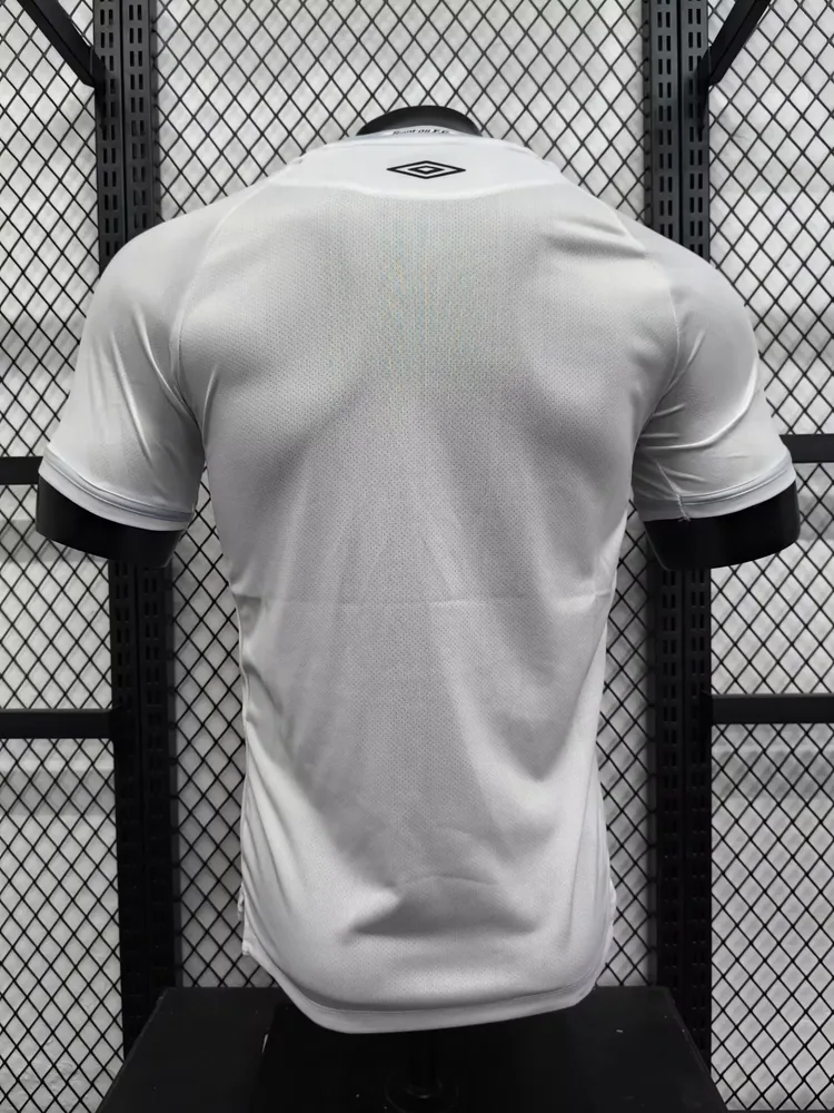 2025/2026 Versión Jugador Santos Local Camiseta Fútbol Calidad Thai