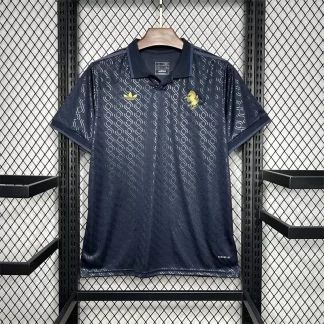 Camiseta de fútbol tercera visitante de la Juventus 2024/2025 calidad tailandesa