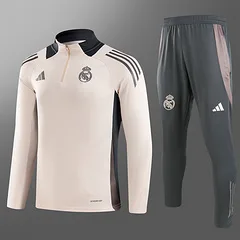 Chándal de Entrenamiento Real Madrid Rosa 2024/2025 Calidad Tailandesa