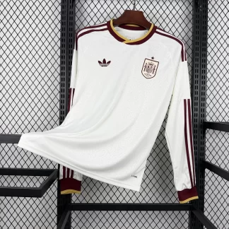 2026 Manga Larga Spain National Team Away Football Jersey 1:1 Thai Quality