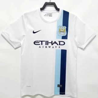 2013-2014 Retro Manchester City Tercera Camiseta Visitante Calidad Tailandesa