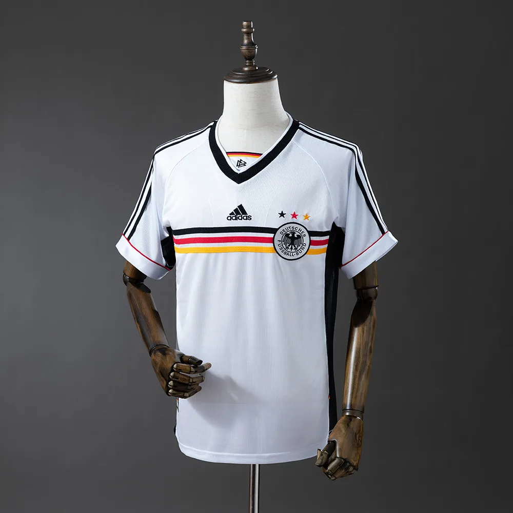 Camiseta Retro 1998 Alemania Local Fútbol AAA calidad fan