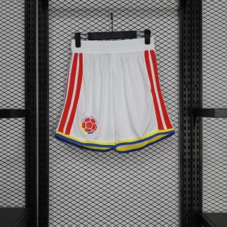 Pantalón Corto Local Retro de Colombia Versión Jugador 2026 AAA calidad para aficionados