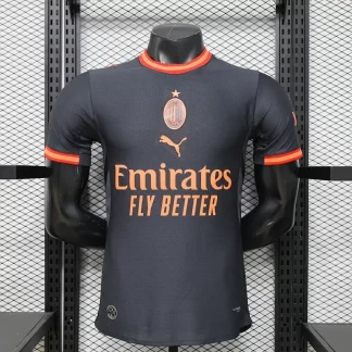 2026/2027 Versión Jugador AC Milan Tercera Suplente Camiseta de Fútbol 1:1 Calidad Tailandesa