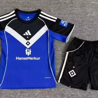2025/2026 Hamburger SV Camiseta de Fútbol Visitante Calidad Tailandesa Talla Infantil