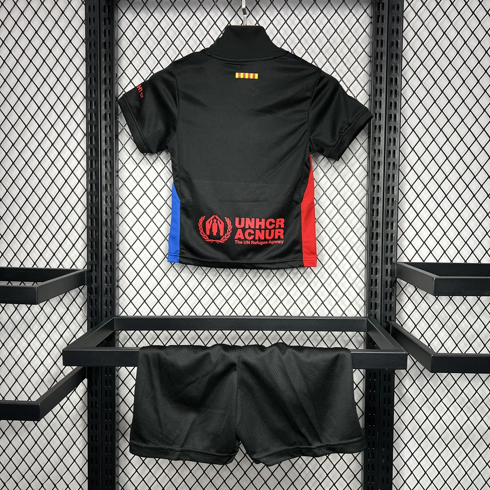 Camiseta de Fútbol Visitante 2024/2025 Barcelona Talla Infantil Calidad Thai