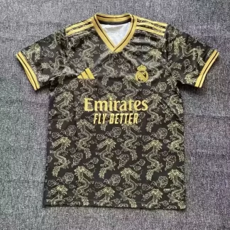 2025/2026 Camiseta de Fútbol de Entrenamiento Imagen de Dragón del Real Madrid Calidad Tailandesa
