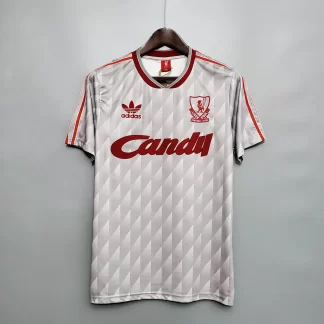 Camiseta de Fútbol Retro 1989/1991 del Liverpool Visitante 1:1 Calidad Tailandesa