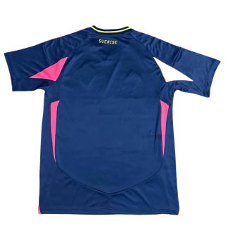 2024 Suecia Camiseta de Fútbol Visitante AAA Grado Aficionado