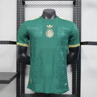 2025/2026 Versión Jugador México Nacional Edición Especial Verde Camiseta de Fútbol Calidad Tailandesa