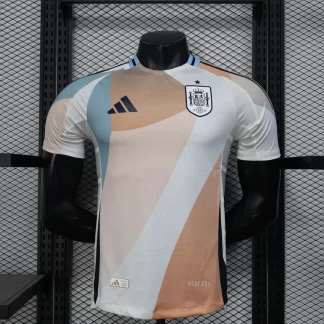 2025/2026 Versión Jugador Camiseta de Fútbol Previo al Partido de España Calidad Tailandesa