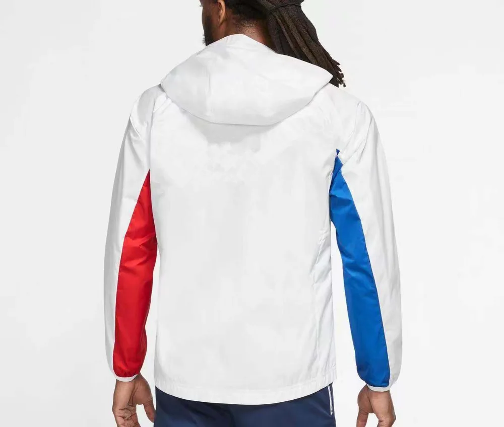 Chaqueta Cortavientos del Barcelona 2023/2024 Blanca