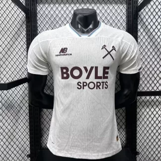 2026/2027 Versión Jugador Camiseta de Fútbol Visitante West Ham United 1:1 Calidad Tailandesa