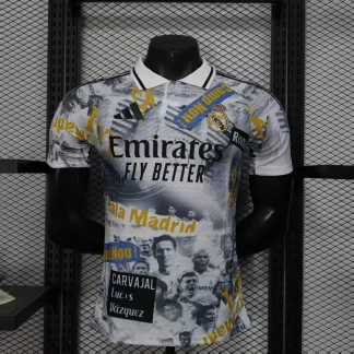 Camiseta de Fútbol Real Madrid 2025/2026 Versión Jugador Lo Mejor de la Champions League Calidad Tailandesa