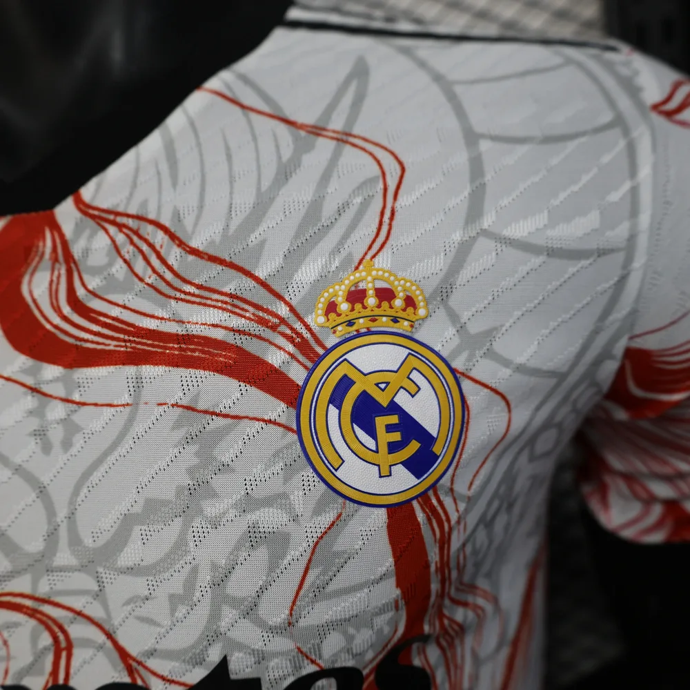 2025/2026 Versión Jugador Real Madrid Edición Especial 12 Camiseta de Fútbol Calidad Tailandesa — Vista 5
