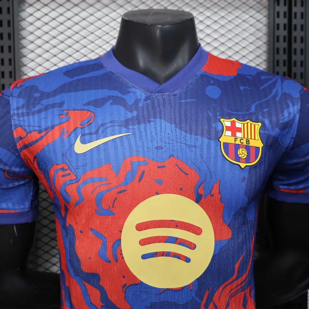 2025/2026 Barcelona Versión Jugador Edición Especial 05 Camiseta Fútbol Calidad Tailandesa — Vista 3
