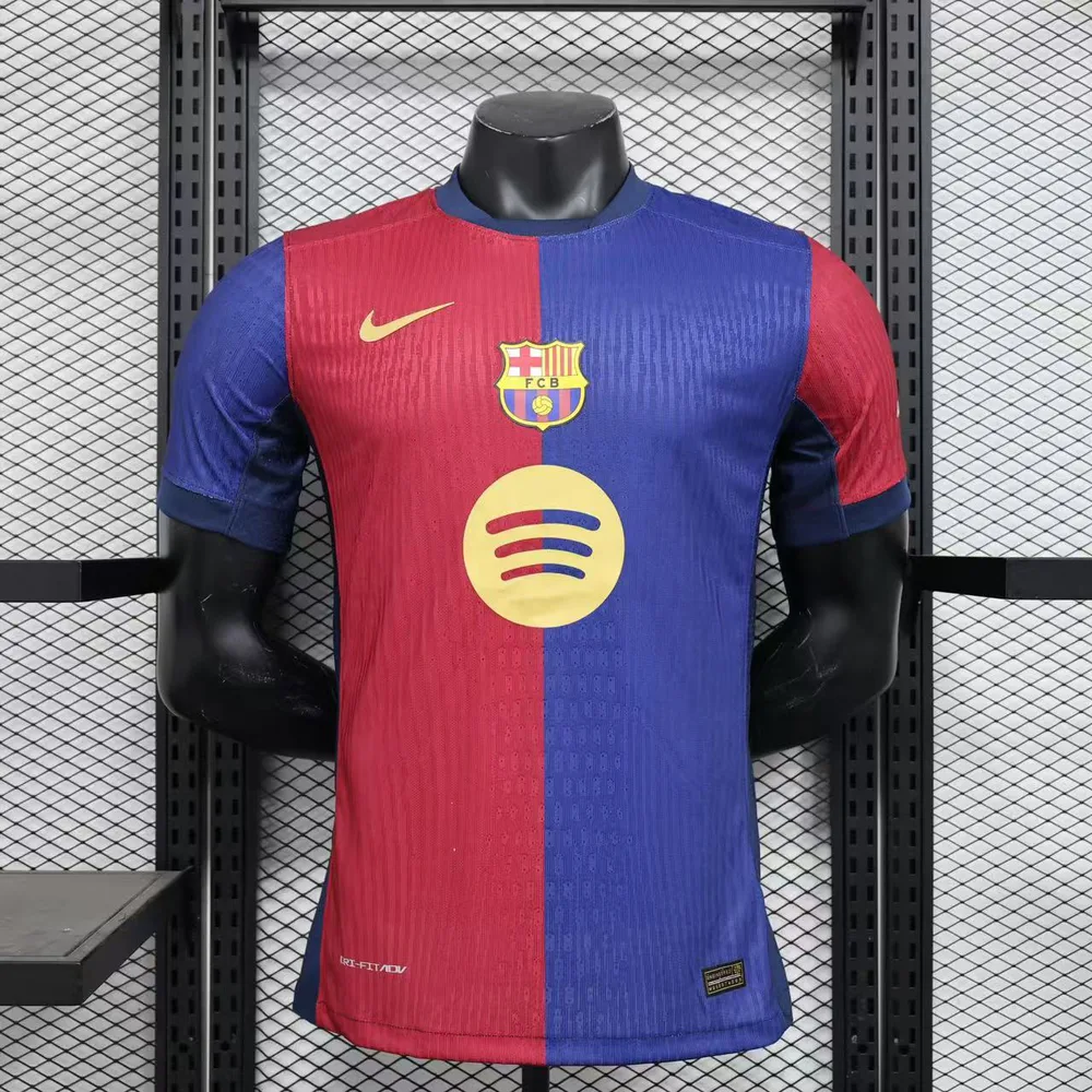 2024/2025 Versión Jugador Barcelona Local Sin Spotify Calidad Tailandesa — Vista 1